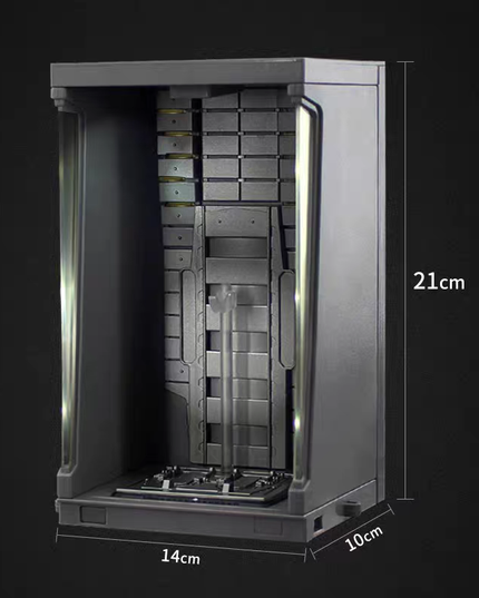 漫威 中动玩具 发光可拼接格纳库