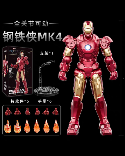 Marvel Zhongdong Toys Iron Man Figure MK4