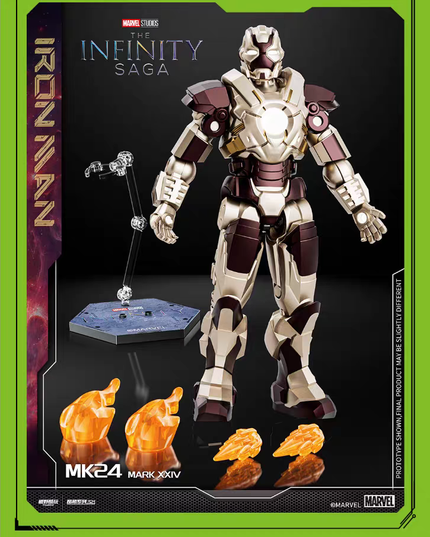 Marvel Zhongdong Toys Iron Man Figure MK24