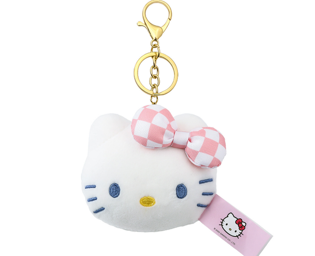 钥匙扣-8cm音乐节Hello Kitty