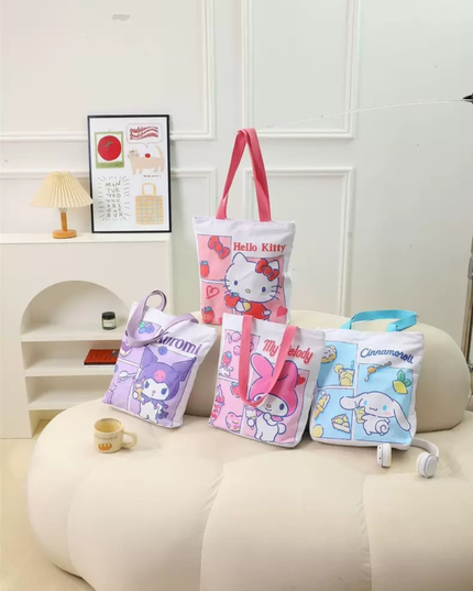 三丽欧家族系列水果帆布包