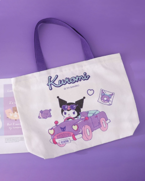 三丽欧家族系列帆布印花购物袋