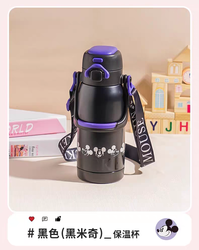 Disney Dual-Drink Vacuum Insulated Sports Water Bottle