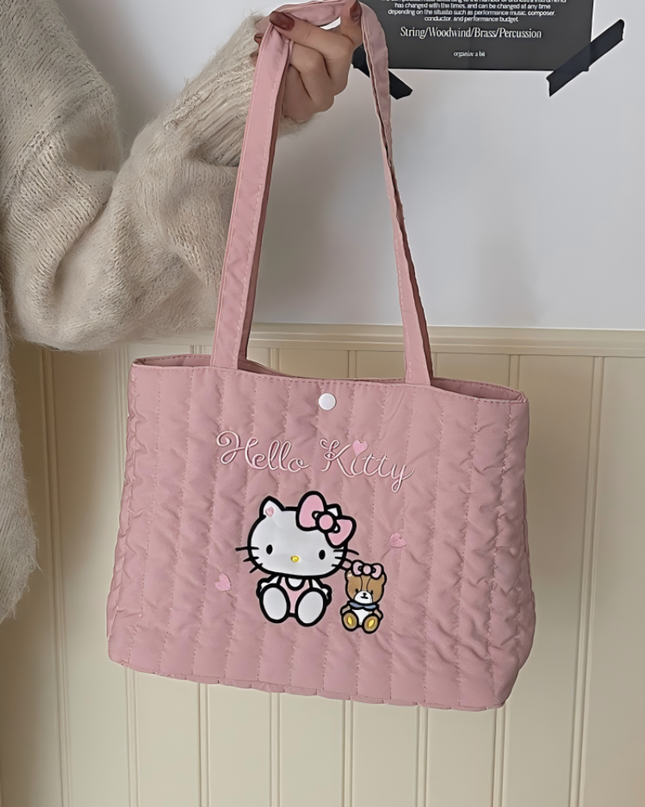 三丽欧家族系列刺绣托特包