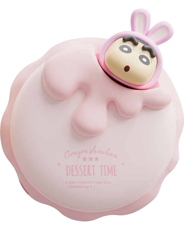 蜡笔小新马卡龙暖手宝4000毫安