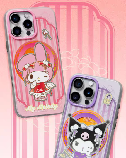 Sanrio Family Chinese Style Lolita Series Magnetic Phone Case (Compatible with iPhone 16 Series)