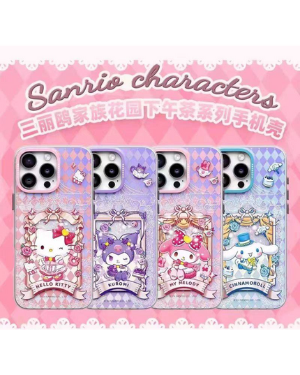 Sanrio Family Garden Afternoon Tea Series Phone Case (for iPhone 16 series)